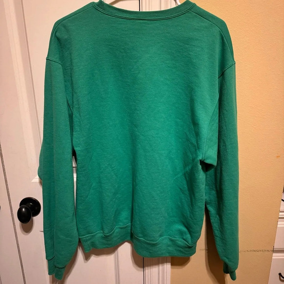 Jerzees Green Crewneck Dilly Dilly Sweatshirt Size M - Picture 4 of 5